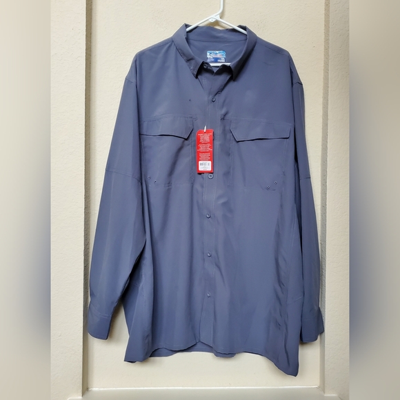 World Wide Sportsman Seacrest UPF 45+ Fishing Shirt. Size XXL - Picture 1 of 10